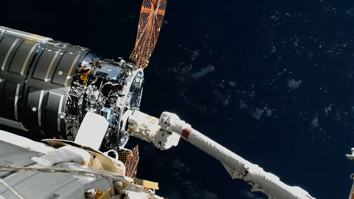 NASA and Russian cosmonauts aboard the International Space Station during joint mission