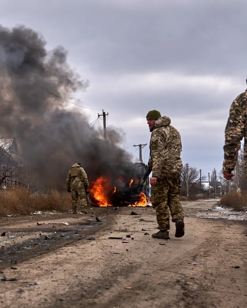 Russia Ukraine war destruction after Easter truce collapse and drone strikes escalation