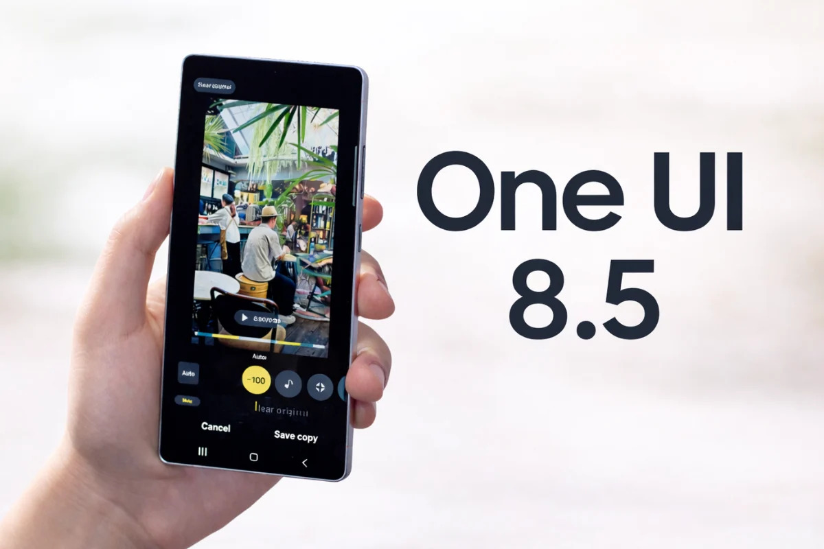 Samsung AI Photo Assist feature in One UI 8.5 update