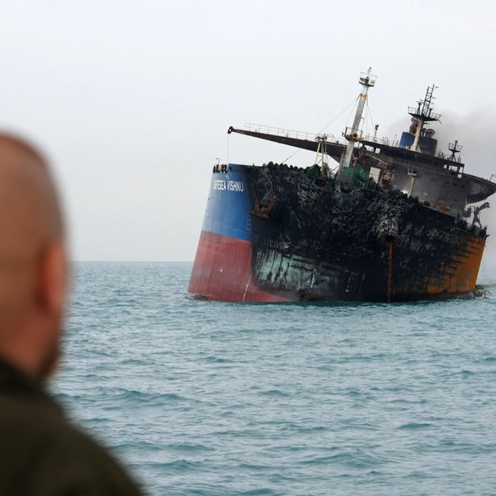 Oil tankers stranded in Strait of Hormuz after Trump orders Iran blockade