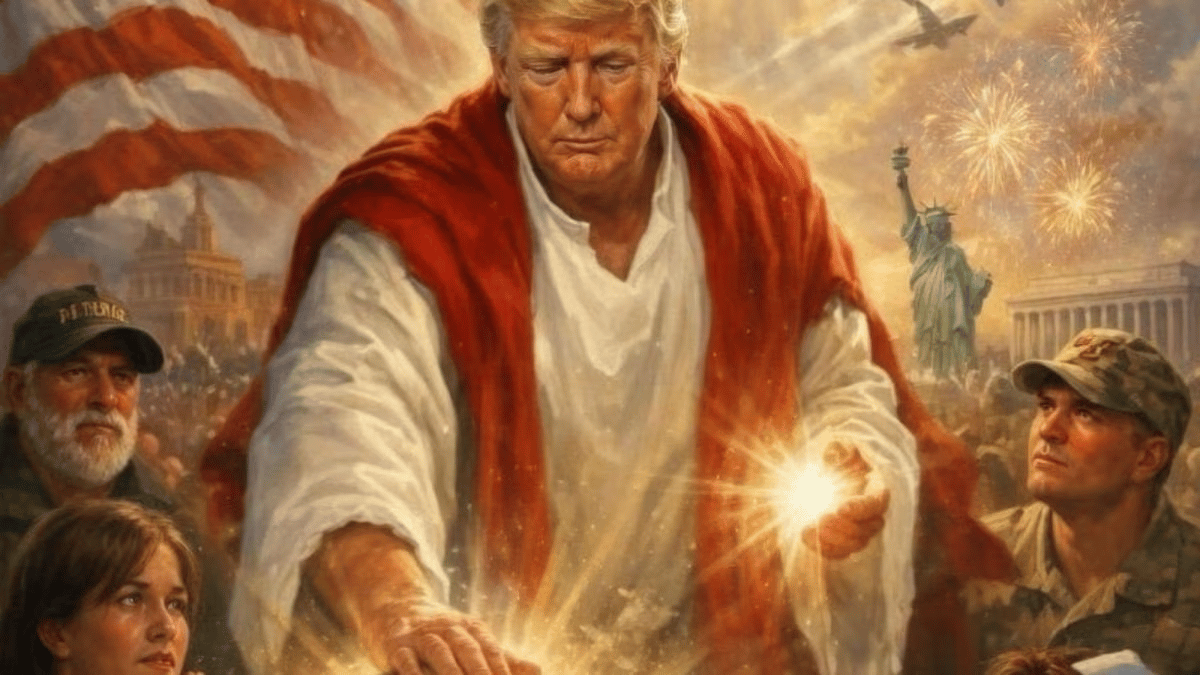 Trump attacks Pope Leo XIV and posts AI Jesus image sparking backlash