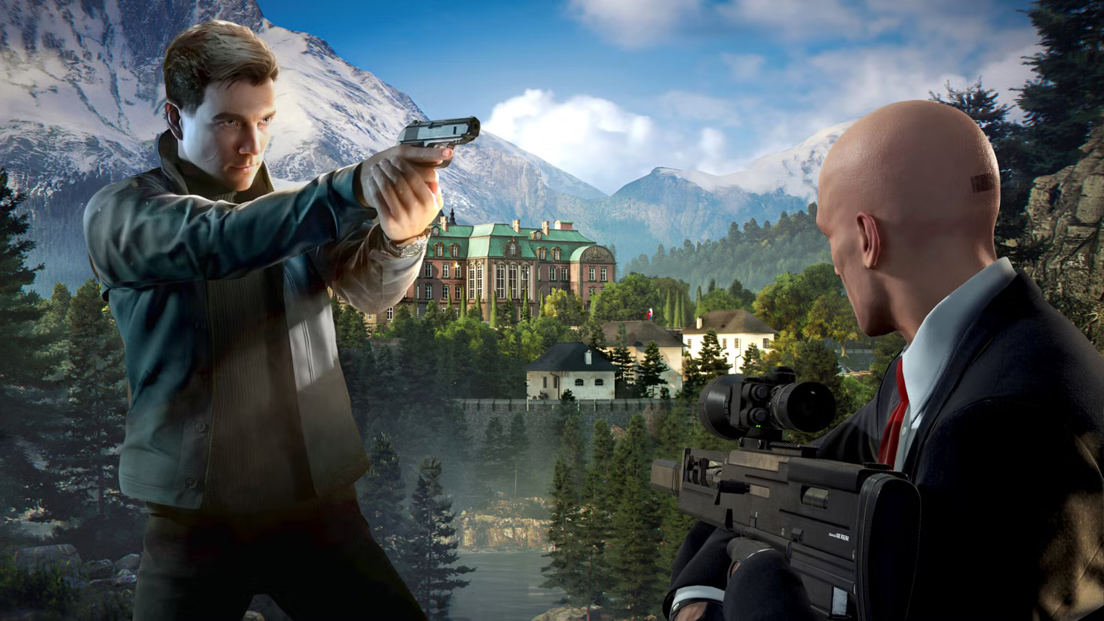 James Bond using stealth mechanics in 007 First Light gameplay inspired by Hitman style missions