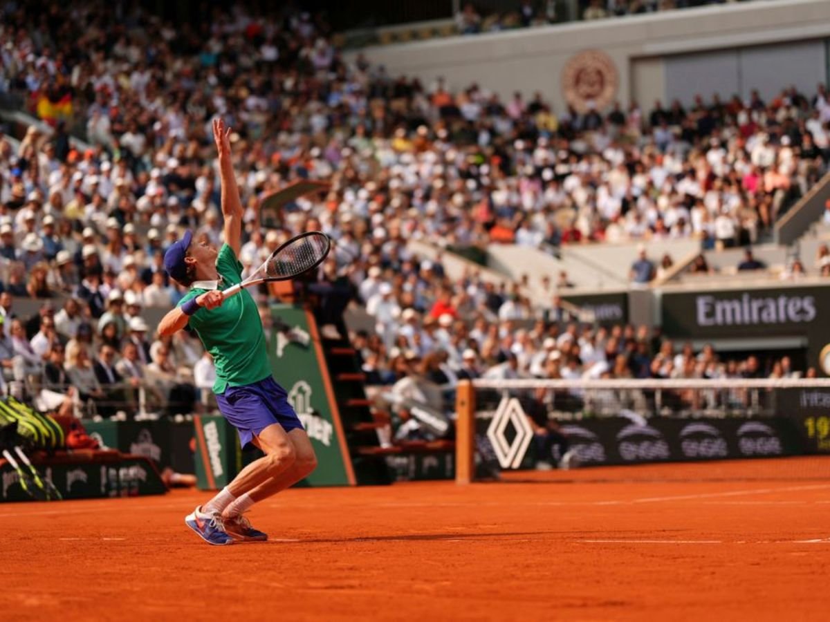 Jannik Sinner Backs Tennis Player Revolt Jannik Sinner reacts during discussion about Grand Slam prize money