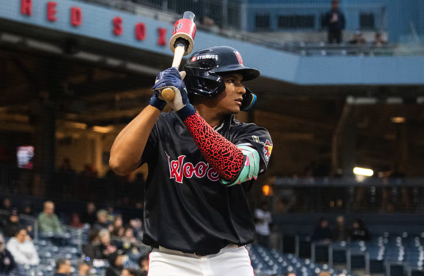 Garcia's Minor League Surge Earned MLB Opportunity Jhostynxon Garcia during Triple-A Indianapolis action