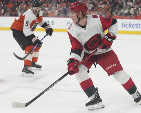 Jackson Blake celebrates overtime winner as Hurricanes eliminate Flyers in 2026 NHL Playoffs