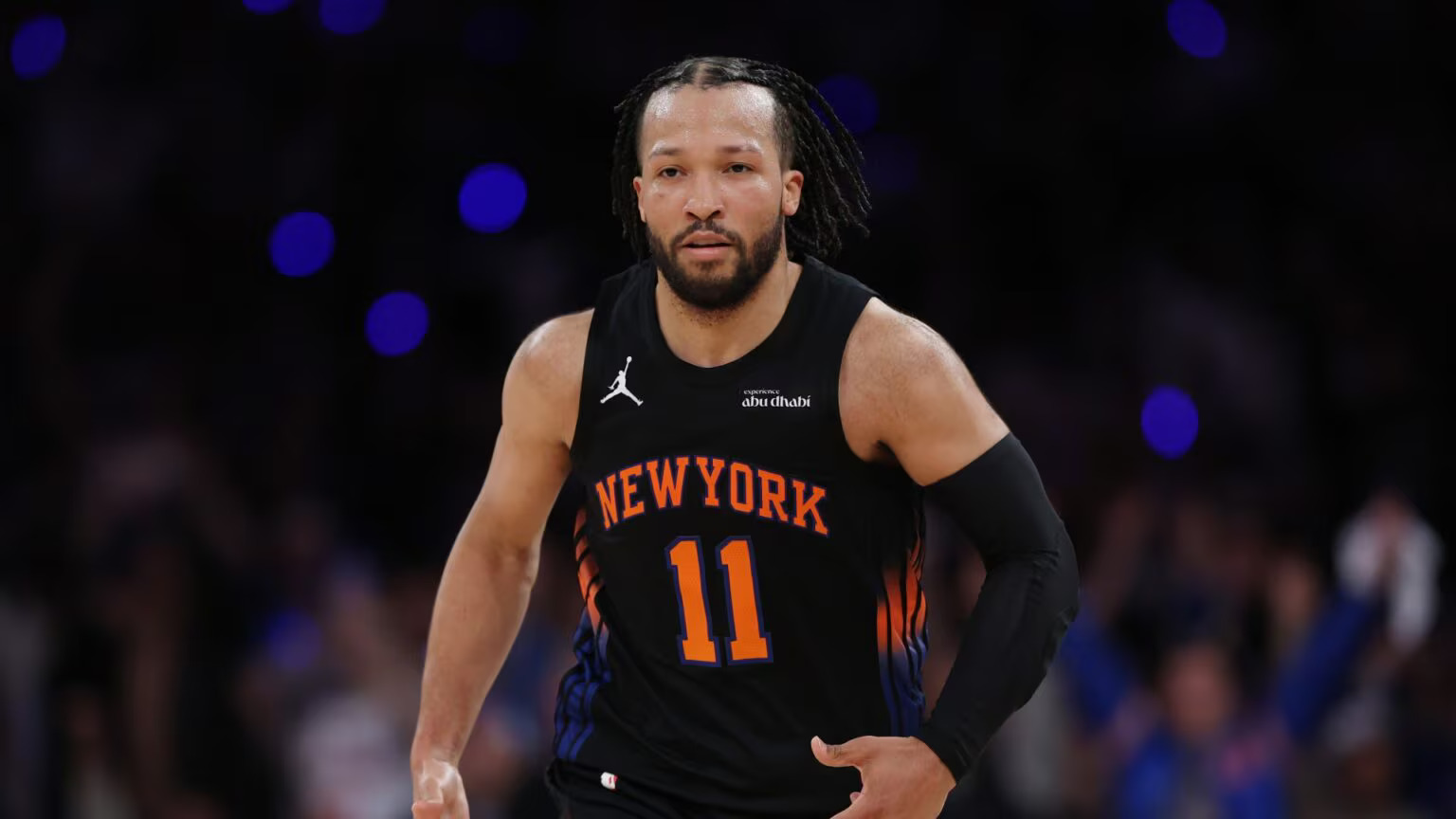 Jalen Brunson controlling Knicks offense during Game 4 win over Cavaliers in 2026 playoffs