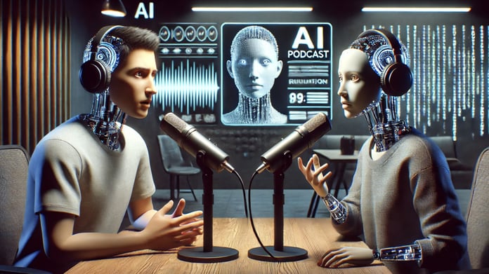 AI-generated podcasts vs human podcast hosts comparison in 2026