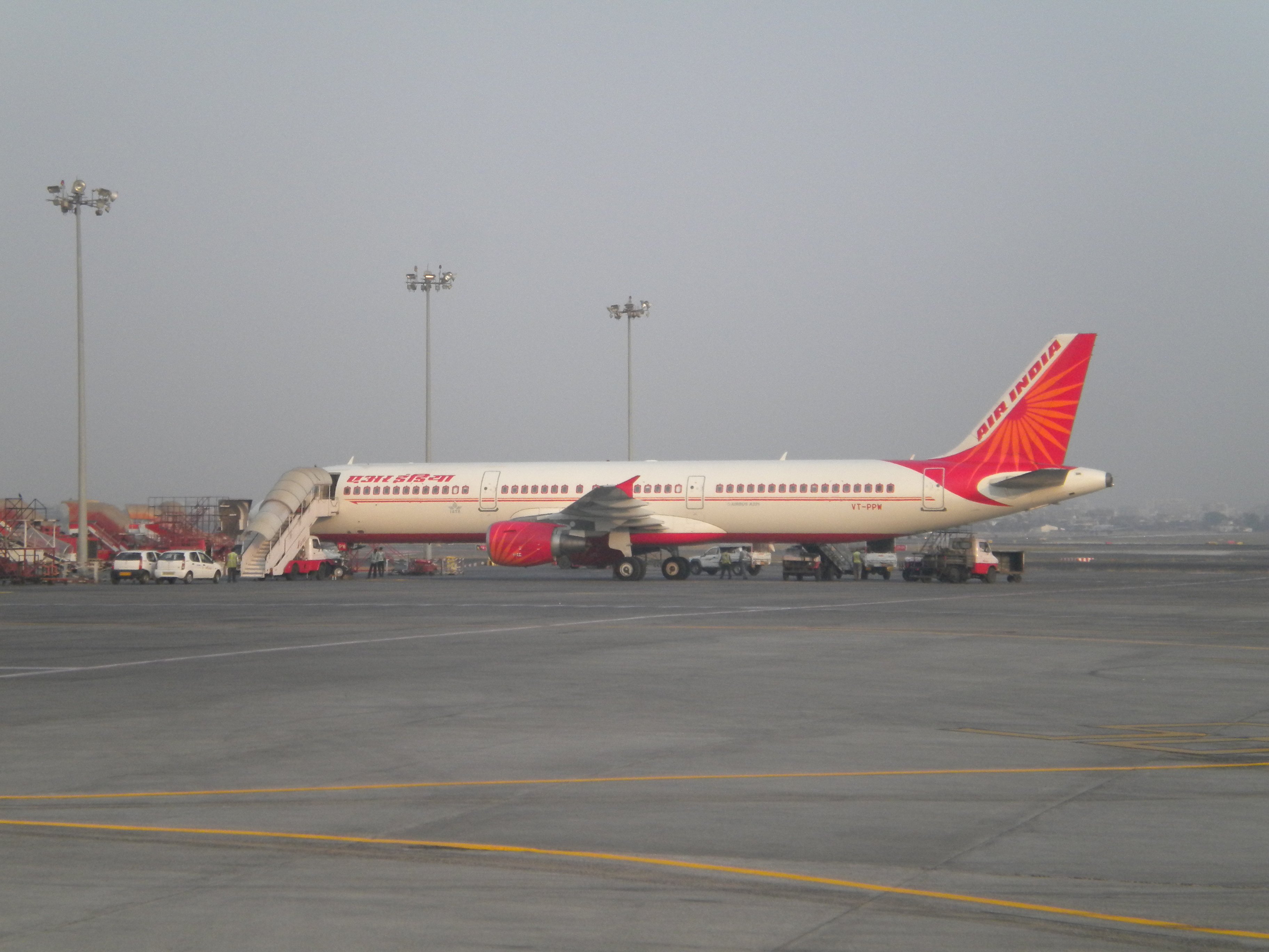 An Air India Airbus aircraft