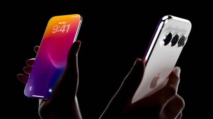 Apple iPhone 20 concept with all-screen curved glass design and hidden cameras