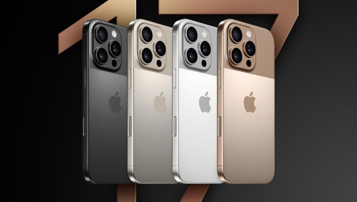 Futuristic Apple iPhone showing titanium frame and liquid metal hinge concept design