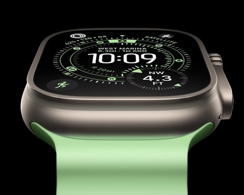 Apple Watch Ultra 4 concept showing redesigned titanium body and display in 2026 leak render