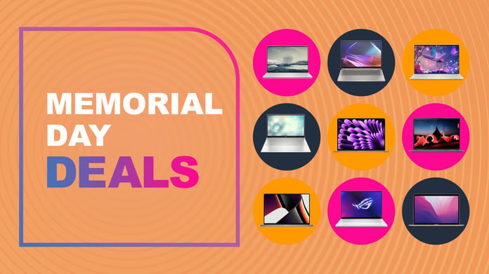 Best Buy Memorial Day 2026 sale tech discounts featuring laptops and headphones