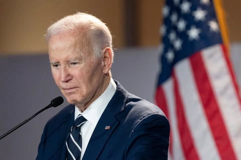 Courtroom scene depicting FOIA legal battle over Biden biographer recordings and DOJ disclosure dispute