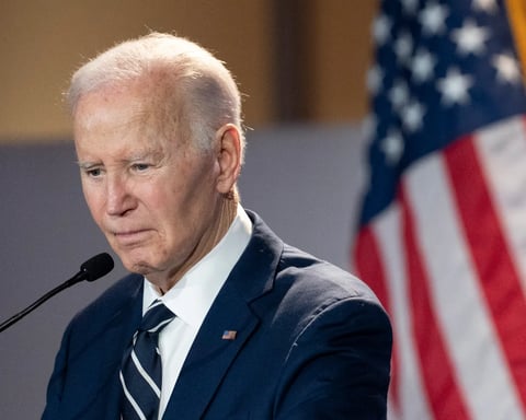 Courtroom scene depicting FOIA legal battle over Biden biographer recordings and DOJ disclosure dispute
