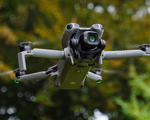DJI Mini 4K and Mini 5 Pro drones showing 2026 beginner drone market shift
