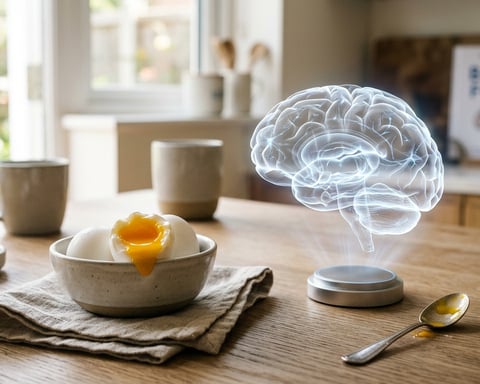Eggs linked with brain health and Alzheimer’s risk study concept