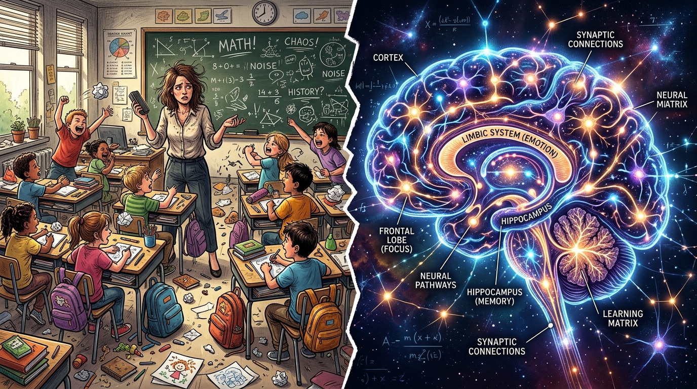 Severe ADHD Linked to Emotional Dysregulation Visualization of emotional dysregulation in severe ADHD subtype