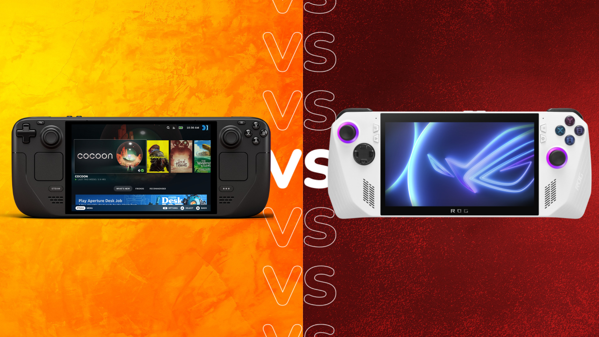Comparison of Lenovo Legion Tab Gen 5 with Steam Deck and other gaming devices