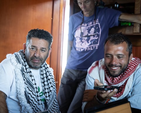 Gaza flotilla activists detained after interception in international waters