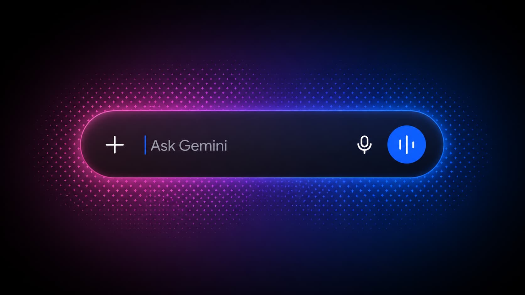 Android phone displaying Gemini AI-generated widgets and generative UI home screen