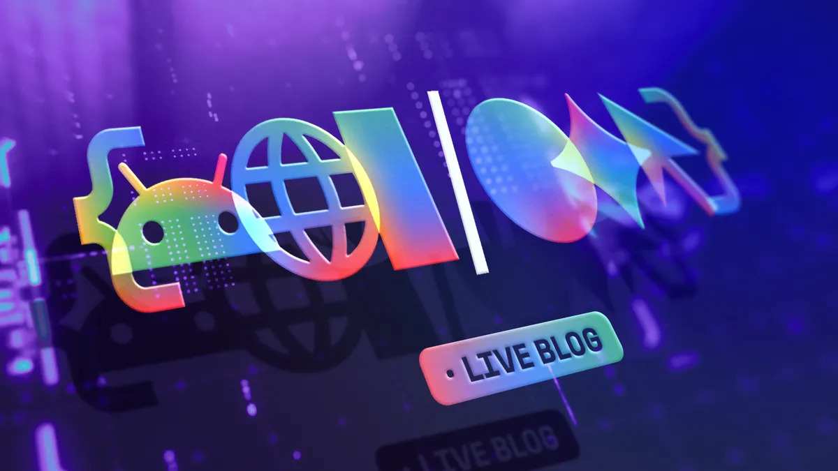 Google I/O 2026 keynote announcing YouTube AI features and Gemini integration
