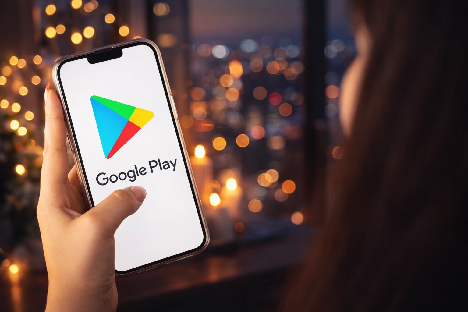 Google Play system update May 2026 showing Android security patch and system update screen