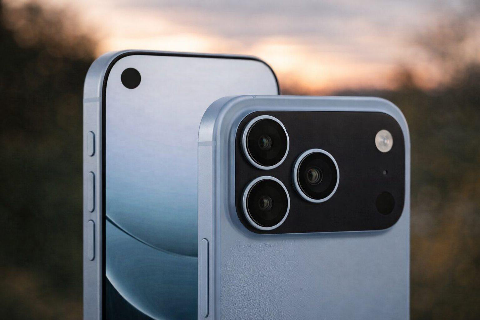 iPhone 18 Pro Max Dynamic Island redesign Smaller Dynamic Island render on Apple iPhone 18 Pro Max