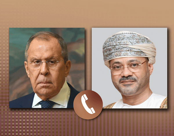Russian Foreign Minister Sergey Lavrov and Omani Foreign Minister Badr Albusaidi discuss Persian Gulf tensions and the Strait of Hormuz crisis
