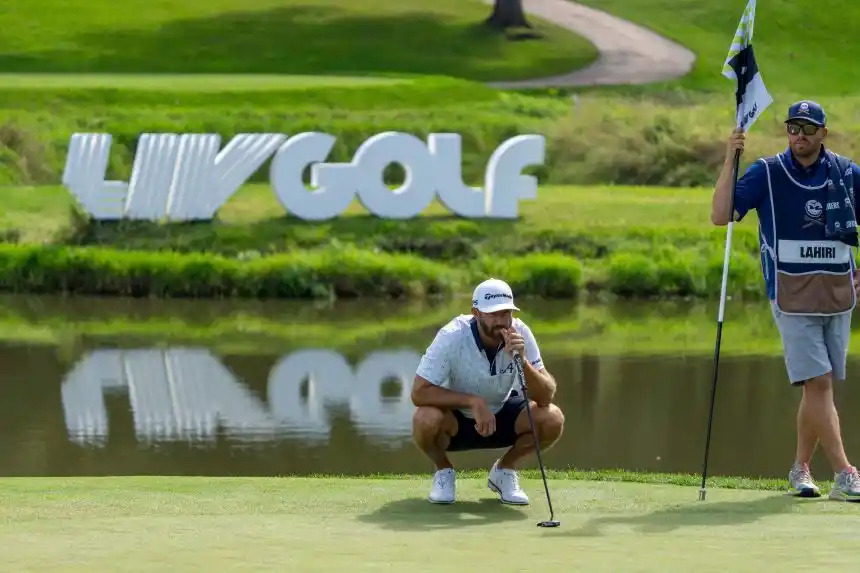 LIV Golf event amid uncertainty over Saudi funding