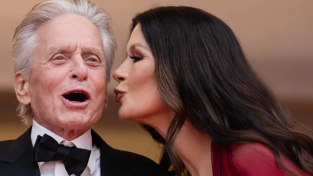 Michael Douglas photographed around the time of his stage four cancer diagnosis