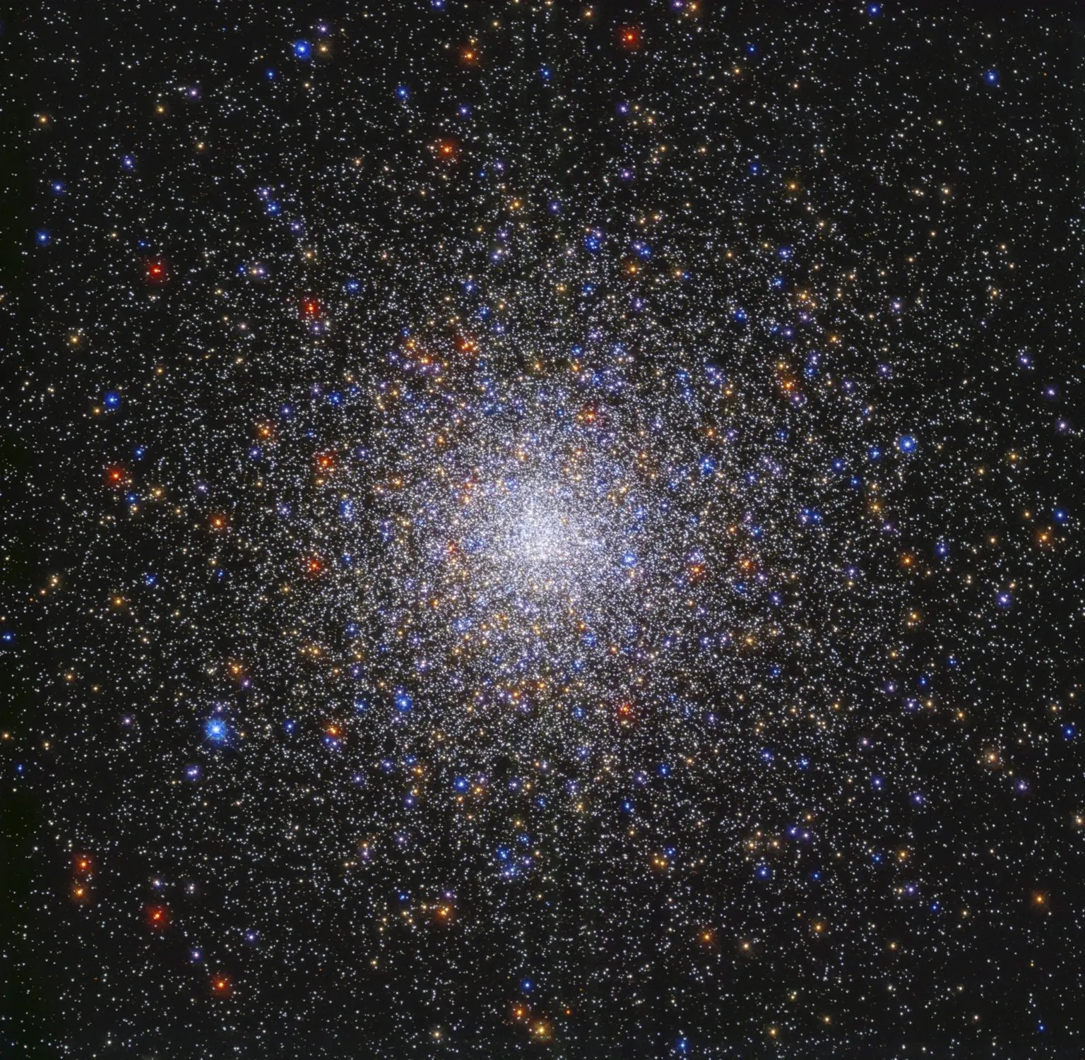 The Milky Way galaxy containing an estimated 100 to 400 billion stars photographed from Earth