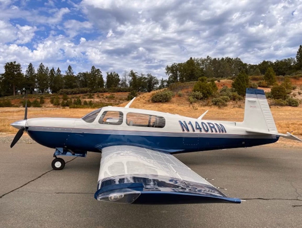 Mooney M20M Bravo 2000 high-speed aircraft in flight