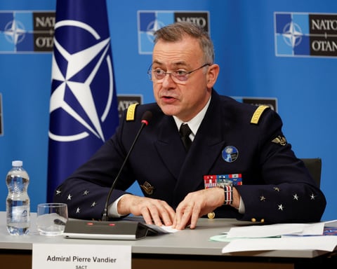 Admiral Pierre Vandier warns NATO is falling behind Russia in drone and AI warfare technologies