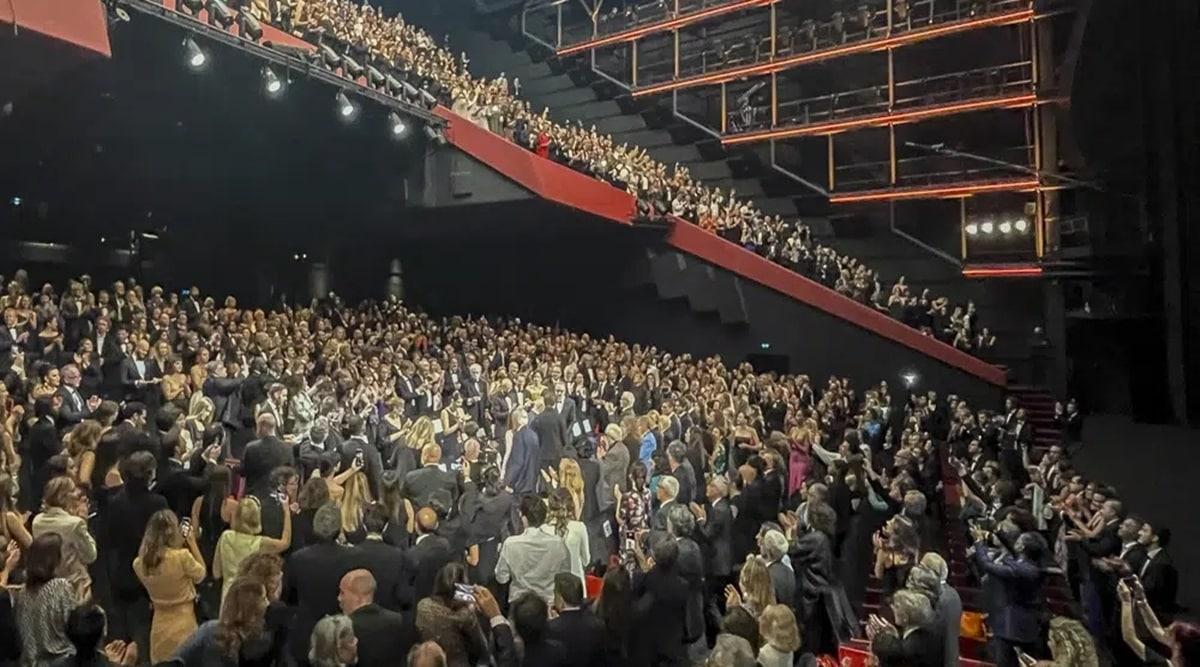 Paper Tiger Receives Massive Cannes Ovation Audience reaction during the Paper Tiger Cannes premiere