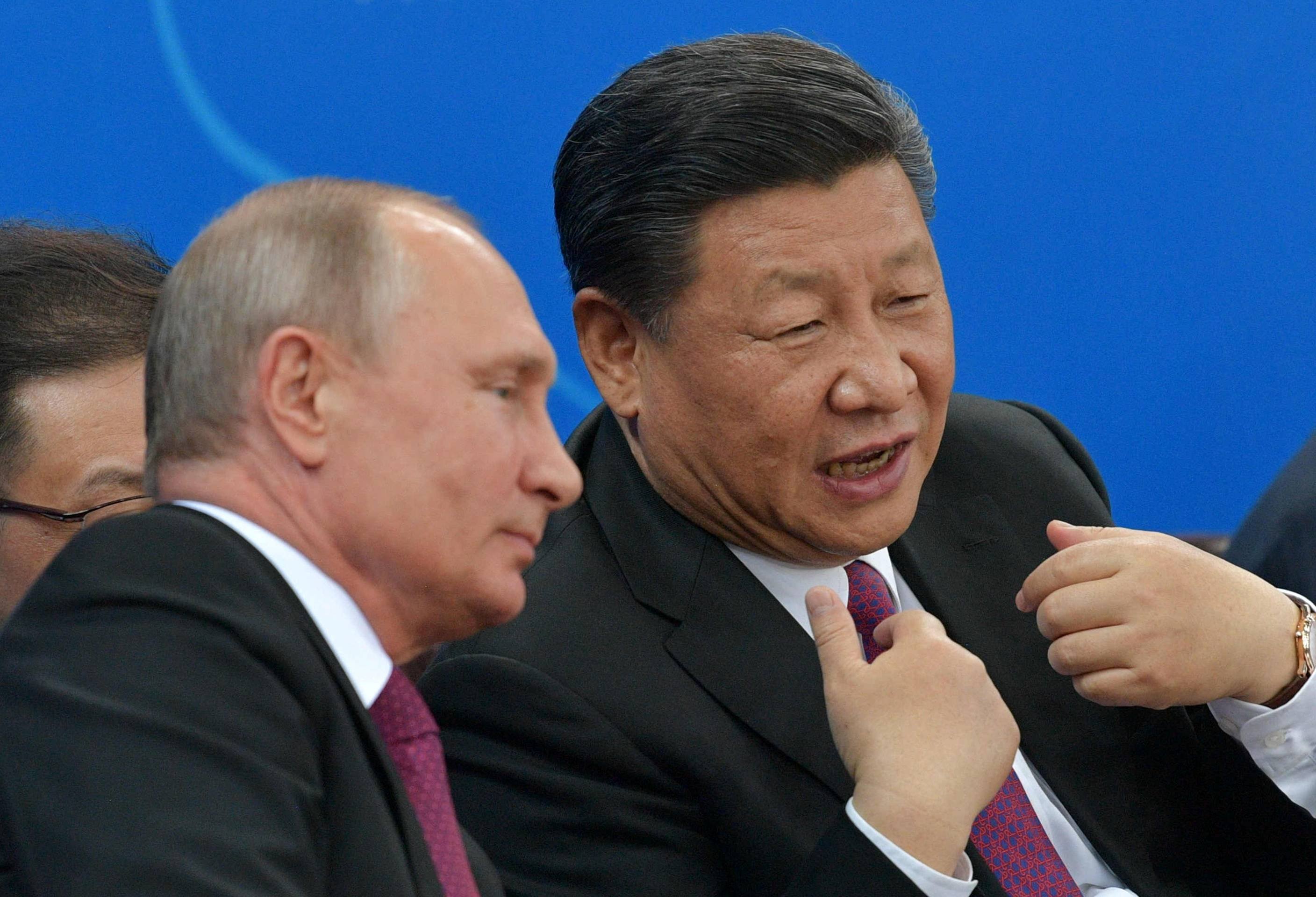 Russian President Vladimir Putin meets Chinese President Xi Jinping in Beijing ahead of strategic Russia-China talks