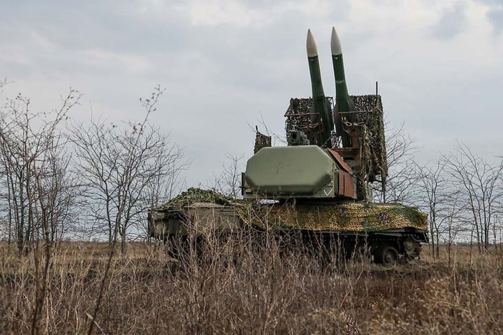 Russian air defense systems intercept Ukrainian drones over Moscow region at night