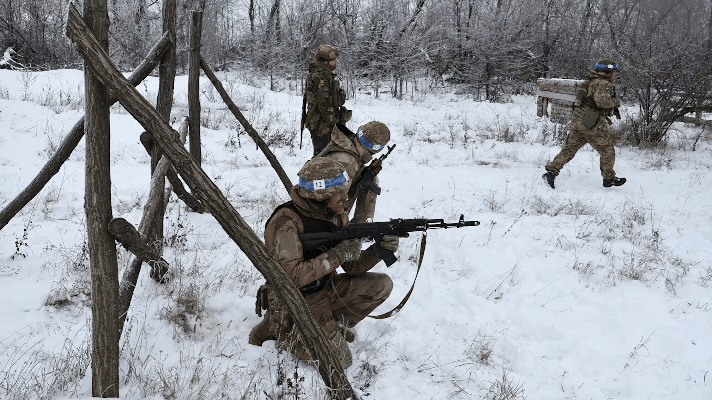 Russian troops during frontline operations in Ukraine’s Zaporizhzhia region