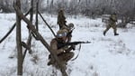 Russian troops during frontline operations in Ukraine’s Zaporizhzhia region