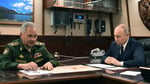 Sergei Shoigu speaks during the SCO security meeting in Bishkek discussing frozen Russian assets