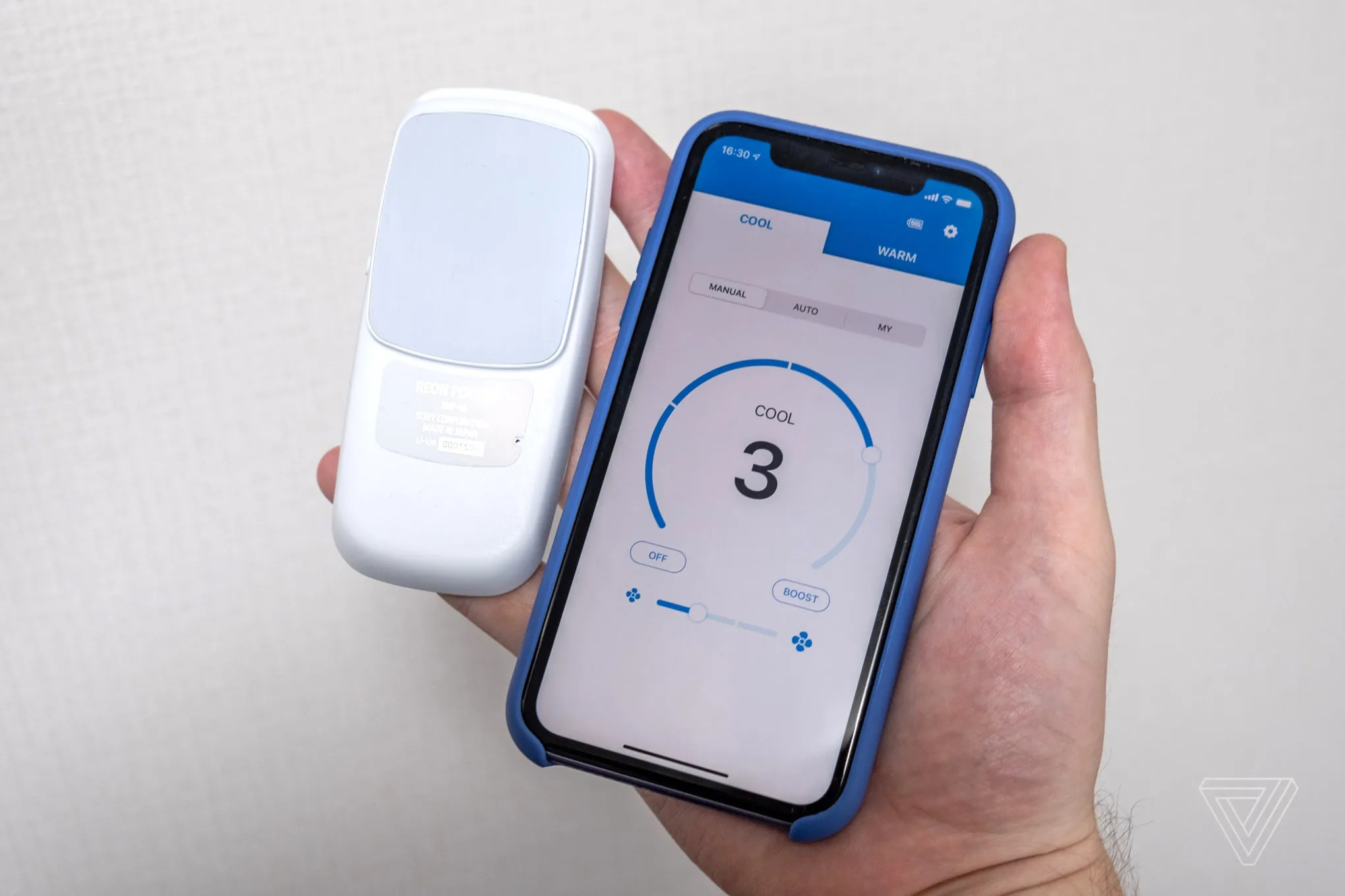 Sony REON Pocket smart cooling sensor system Sony REON Pocket Tag 2 environmental sensing accessory