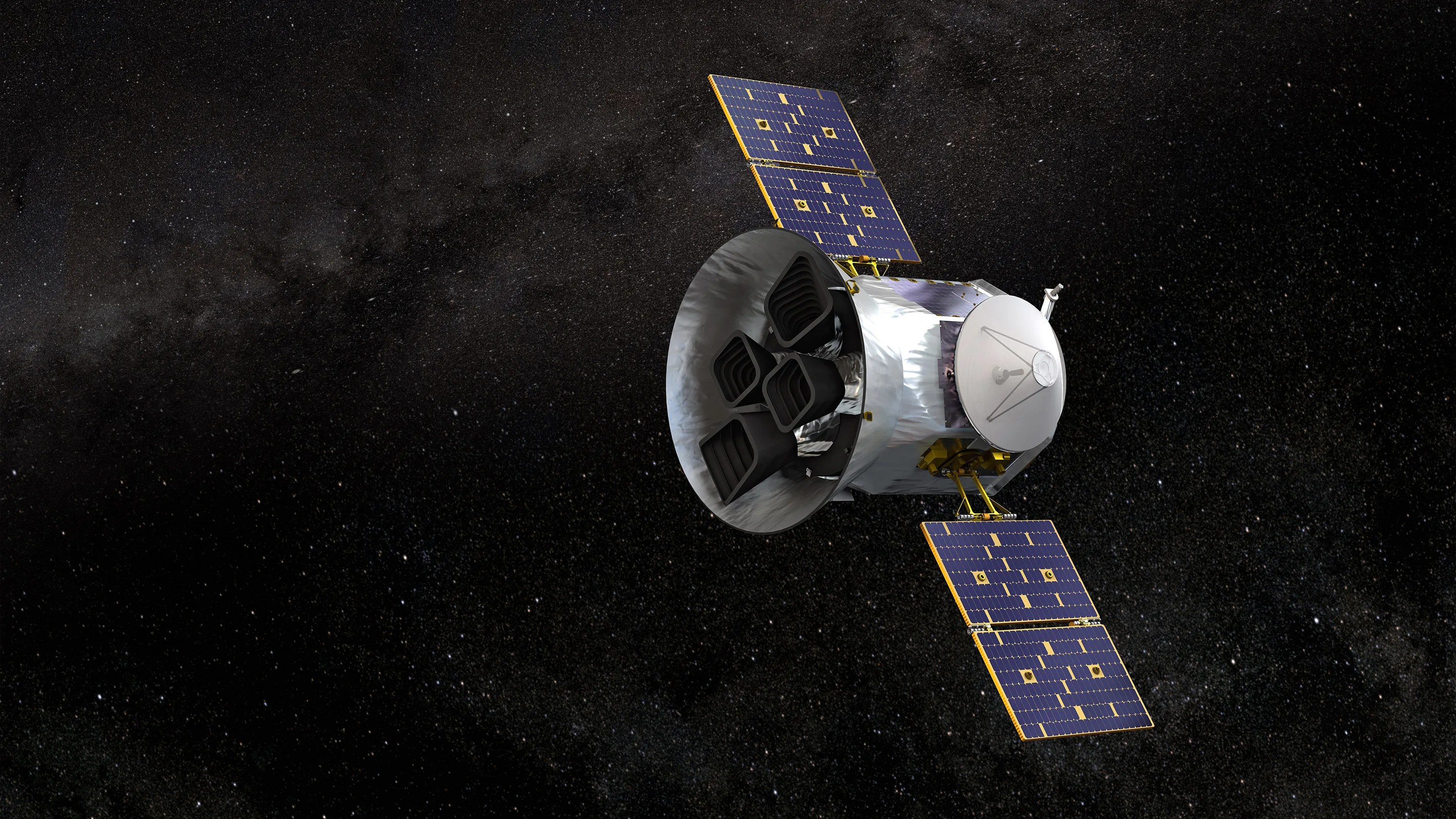 NASA Transiting Exoplanet Survey Satellite scanning stars for planets