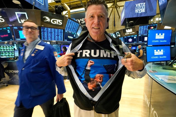 Donald Trump after ethics filing revealed massive Wall Street stock trades
