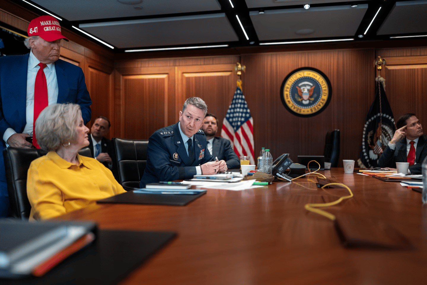 Donald Trump pauses planned Iran strike during White House Situation Room meeting