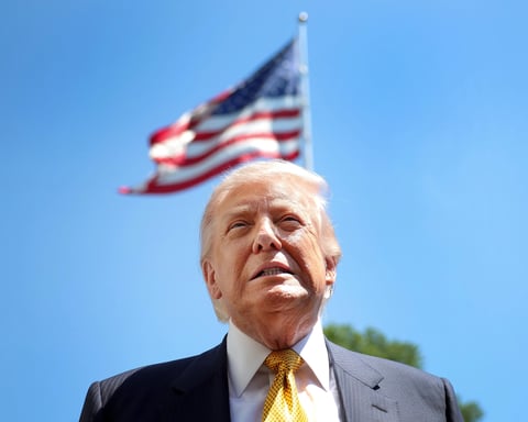 Donald Trump after IRS lawsuit settlement tied to $1.7 billion Anti-Weaponization Fund