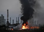 Barakah Nuclear Power Plant in the UAE after drone strike triggered fire near Unit 3 facility