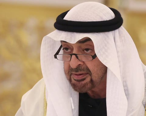 UAE President Mohamed bin Zayed and Israeli Prime Minister Benjamin Netanyahu amid Iran war tensions