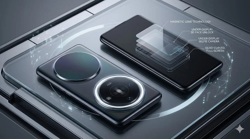 under display camera technology in Xiaomi Mix 5