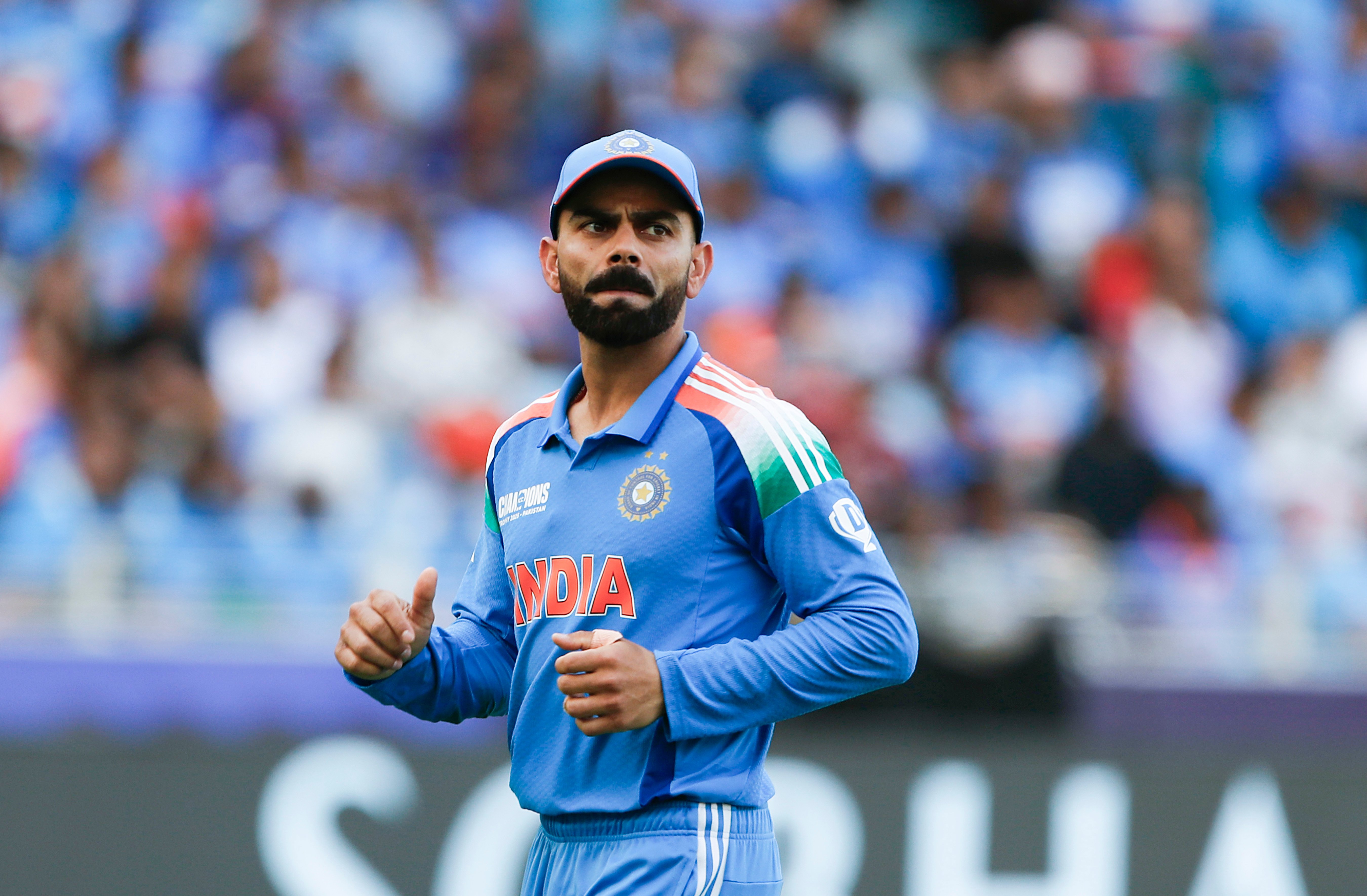 Virat Kohli batting in ODI match amid World Cup 2027 selection debate with BCCI