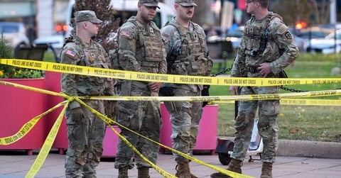 Secret Service agents respond to gunfire near the White House checkpoint on 17th Street and Pennsylvania Avenue NW, Washington DC, May 23 2026
