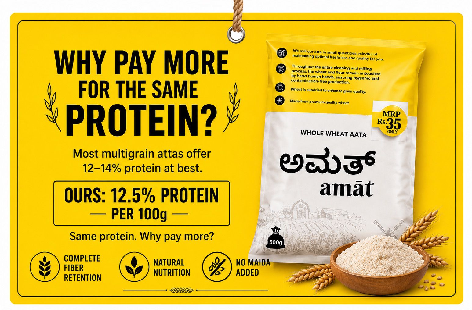 AMAT Introduces Trial Pack Initiative, Focuses on Transparency and Wheat Quality in Flour Segment